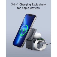 Anker 15W Trådløs Opladningsstander - Hurtig og Effektiv Opladning til Dine Enheder!