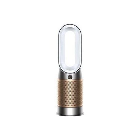 Dyson Purifier Hot + Cool HP09 Formaldehyde Klingeløs køleblæser/opvarmer/renser Gulvstående Guld Sølv Hvid