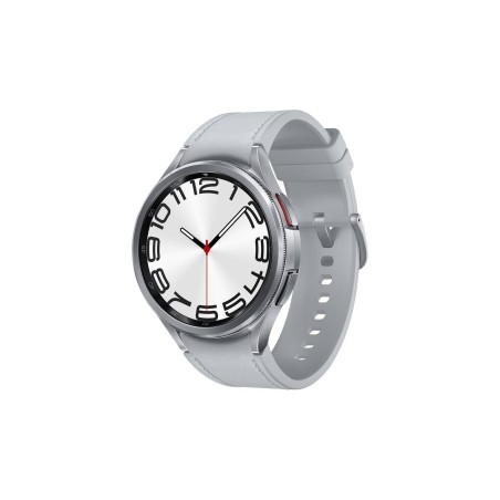 Samsung Galaxy Watch6 Classic 47 mm Sølv Smart Ur - Smart, Elegant & Funktionelt Ur til Den Stilbevidste! | Varenummer: 88060950