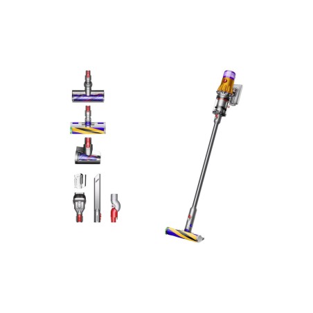 Køb Dyson V12 Detect Slim Absolute Guld/Jern (2023) - Kraftfuld 150W Støvsuger Pind/håndholdt med 0.35 liter Kapacitet!