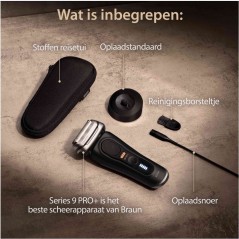 Braun Series 9 Pro+ 9510s Barbermaskine - Ultimativ Præcision & Komfort til den Perfekte Barbering