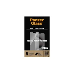 PanzerGlass Skærmbeskyttelse til Apple iPhone 15 Pro Max | Classic Fit – Optimal Beskyttelse og Klarhed!