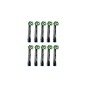 Oral-B Pro CrossAction Sort, 10 stk. Ekstra tandbørstehovede Oral-B Pro CrossAction Sort, 10 stk. Ekstra tandbørstehovede