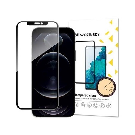 Wozinsky Skærmbeskytter 9H Sort til Apple iPhone 13 Pro Max/14 Plus - Optimal Beskyttelse og Krystalklart Syn!