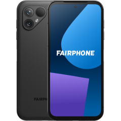 Fairphone 5 6.46" 256GB Mat Sort - Bæredygtig Smartphone med Topydelse!