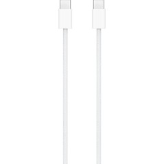 Apple USB-C til USB-C kabel (vævet design) 240W 2m - Holdbarhed & Hurtig Opladning!