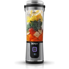 Ninja 100-BC151 Blast Portable Blender – Kraftfuld, Praktisk & Elegant Sort Blender til Smoothies og Mere!