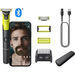 Philips OneBlade 360 QP4631 Trimmer - Skarpe, præcise og alsidige barberingsløsninger!