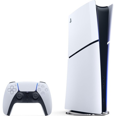 Sony PS5 Konsole SLIM Digital Edition D-Chassis 1TB - Oplev en ny verden af gaming!