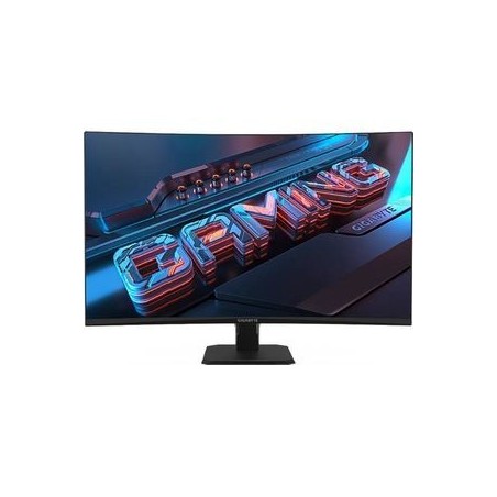 Gigabyte GS32QC EK1 31.5" VA 2560 x 1440 (2K) 165Hz Buet Skærm - Imponerende Billede og Ultra-glat Spiloplevelse!