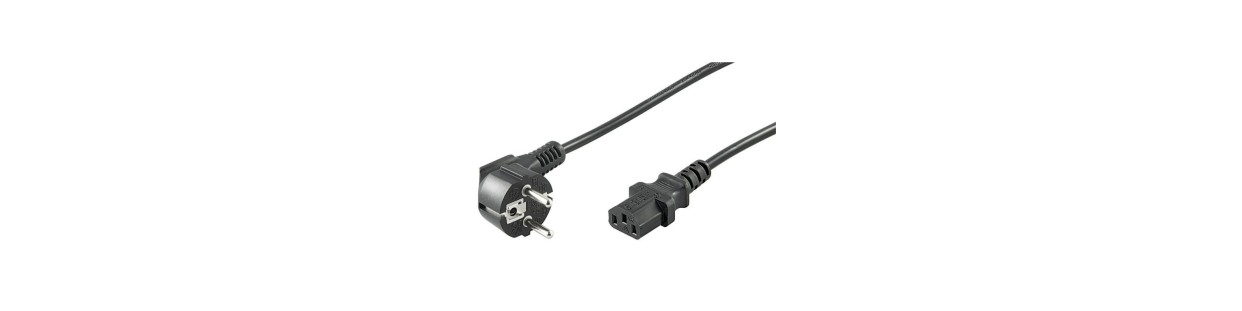 Strømkabler til PC, Skærm & Elektronik (230V) | UltraShop