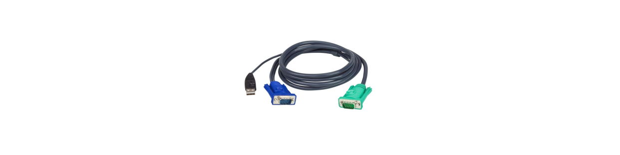 KVM Cables – VGA, USB, HDMI for Switches | UltraShop
